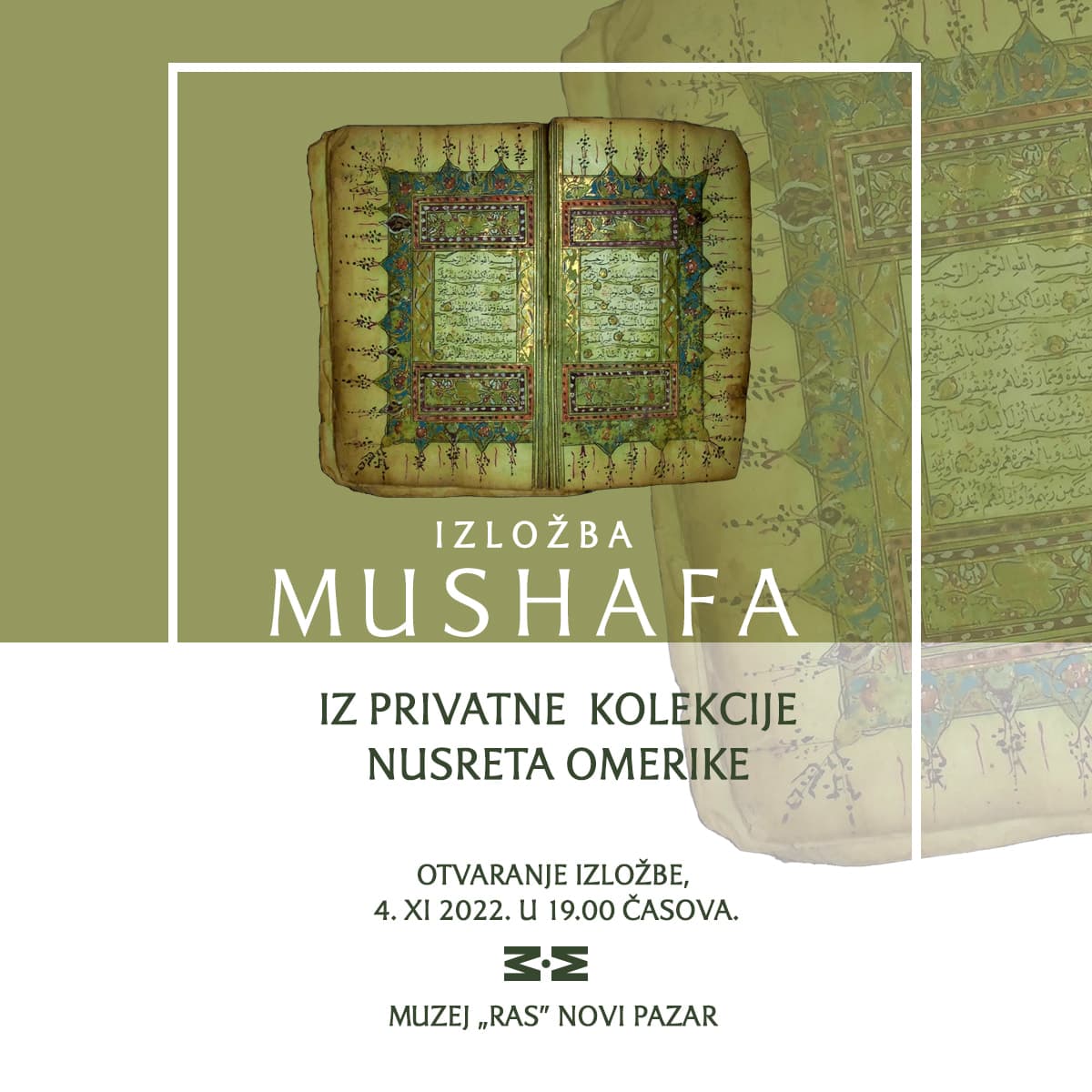 Izložba MushafaHomeAktivnosti muzejaIzložba Mushafa